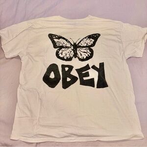 Obey Butterfly Graphic Tee